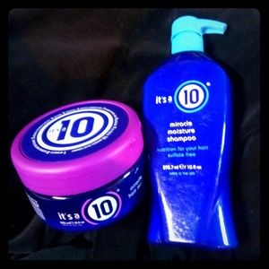 Its a 10 miracle moisture shampoo and hair mask